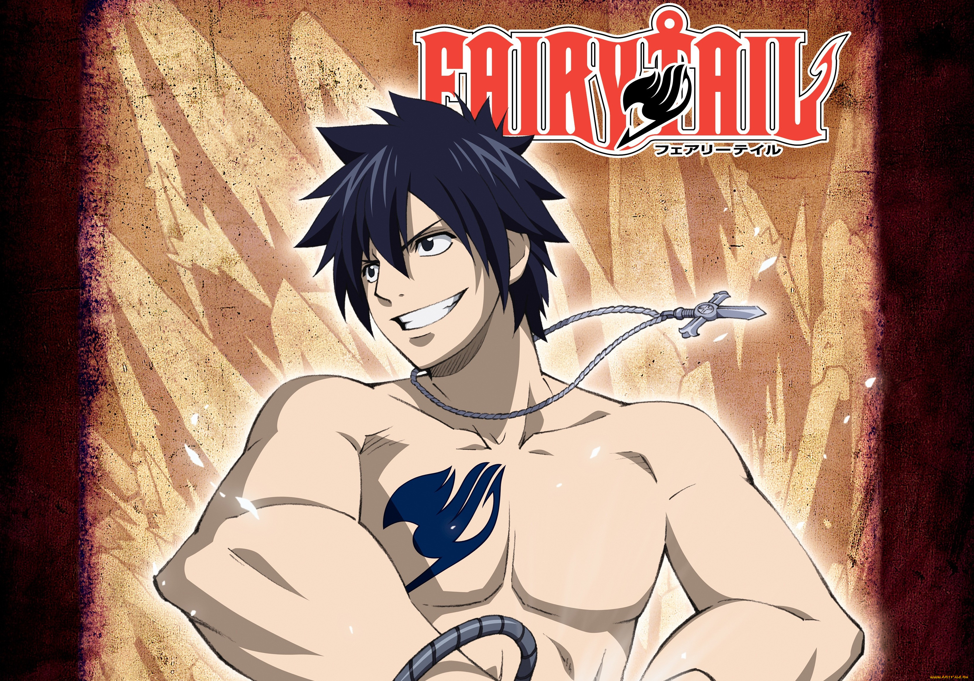 , fairy tail, gray